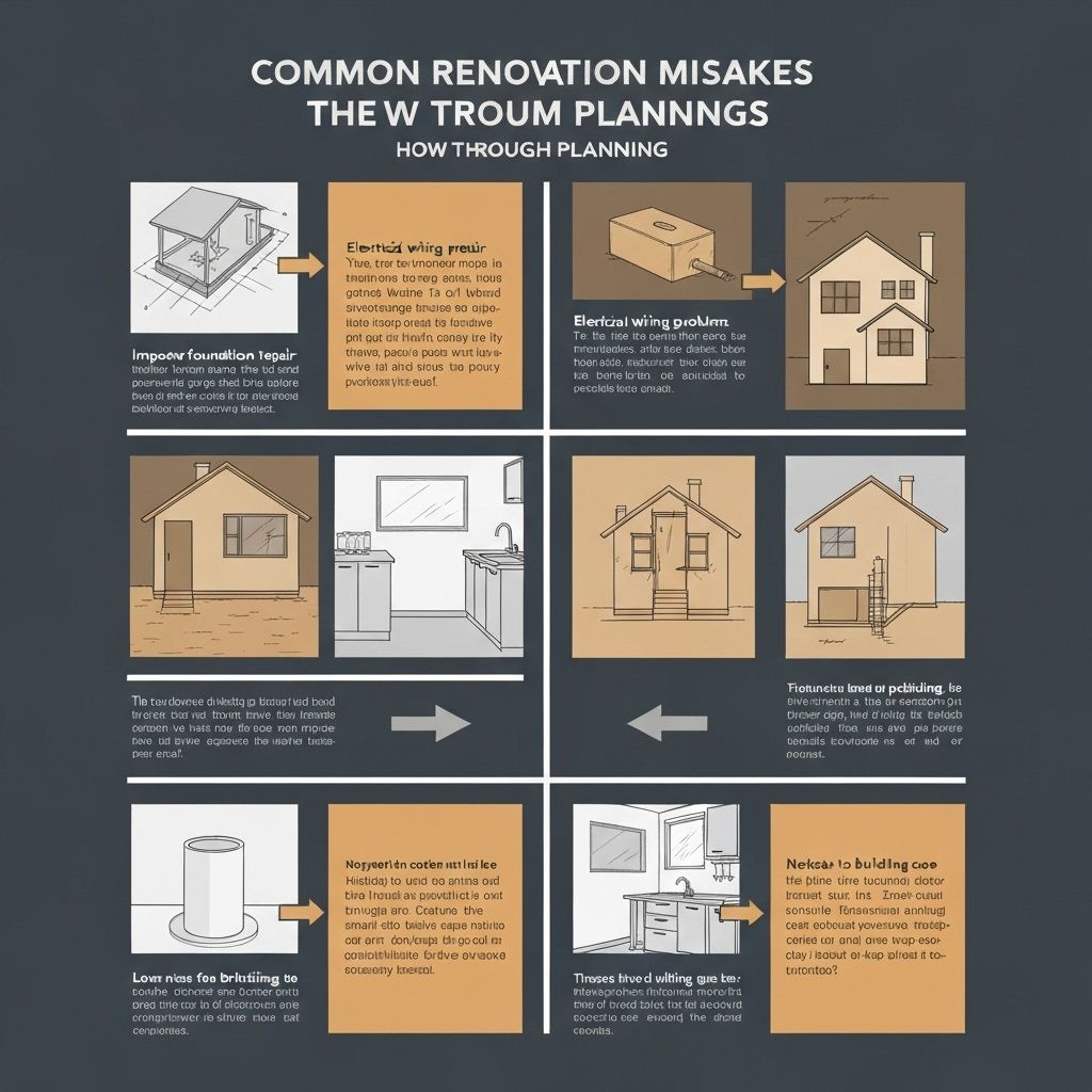 10 Errores Comunes en Reformas y Cómo Evitarlos